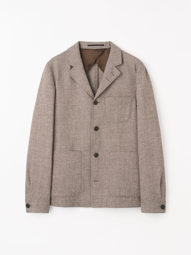 Harrison Wool-Linen Overshirt 1