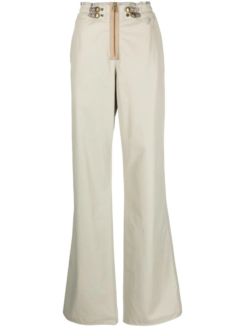 P-Smilace cotton-twill trousers 1