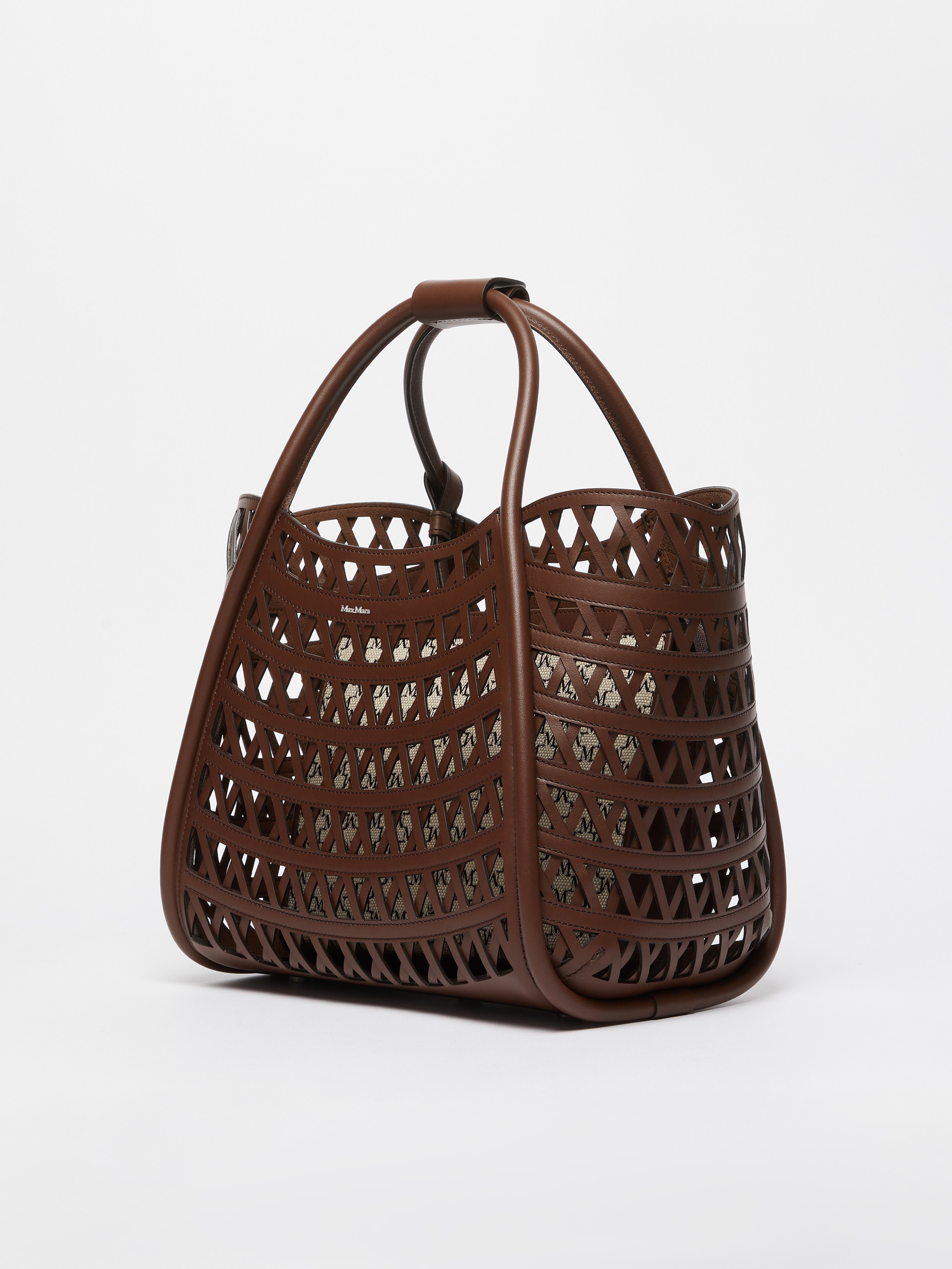 MARINESWEAVING Woven leather small Marine bag - 2