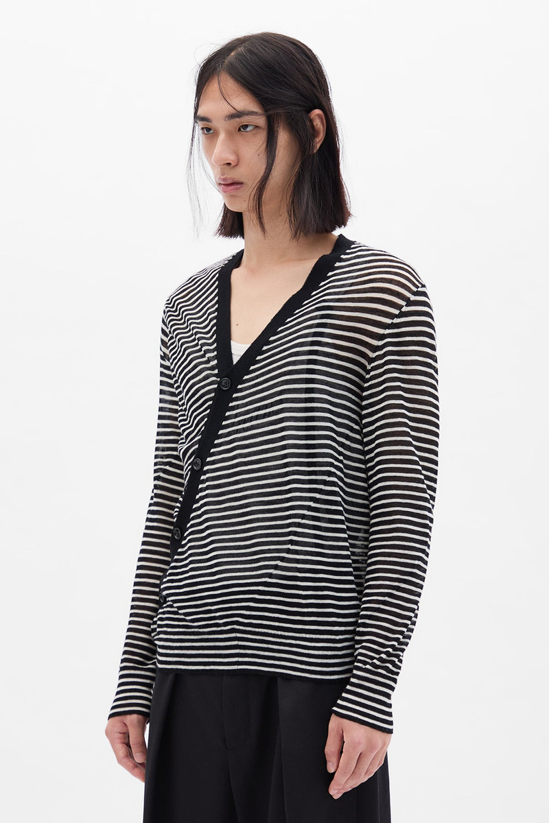 Ann Demeulemeester Abram Light Twisted Cardigan outlook