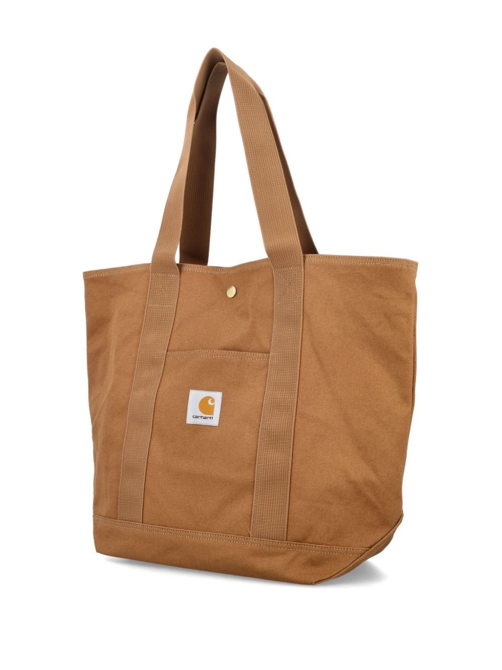 logo-patch canvas tote bag - 3