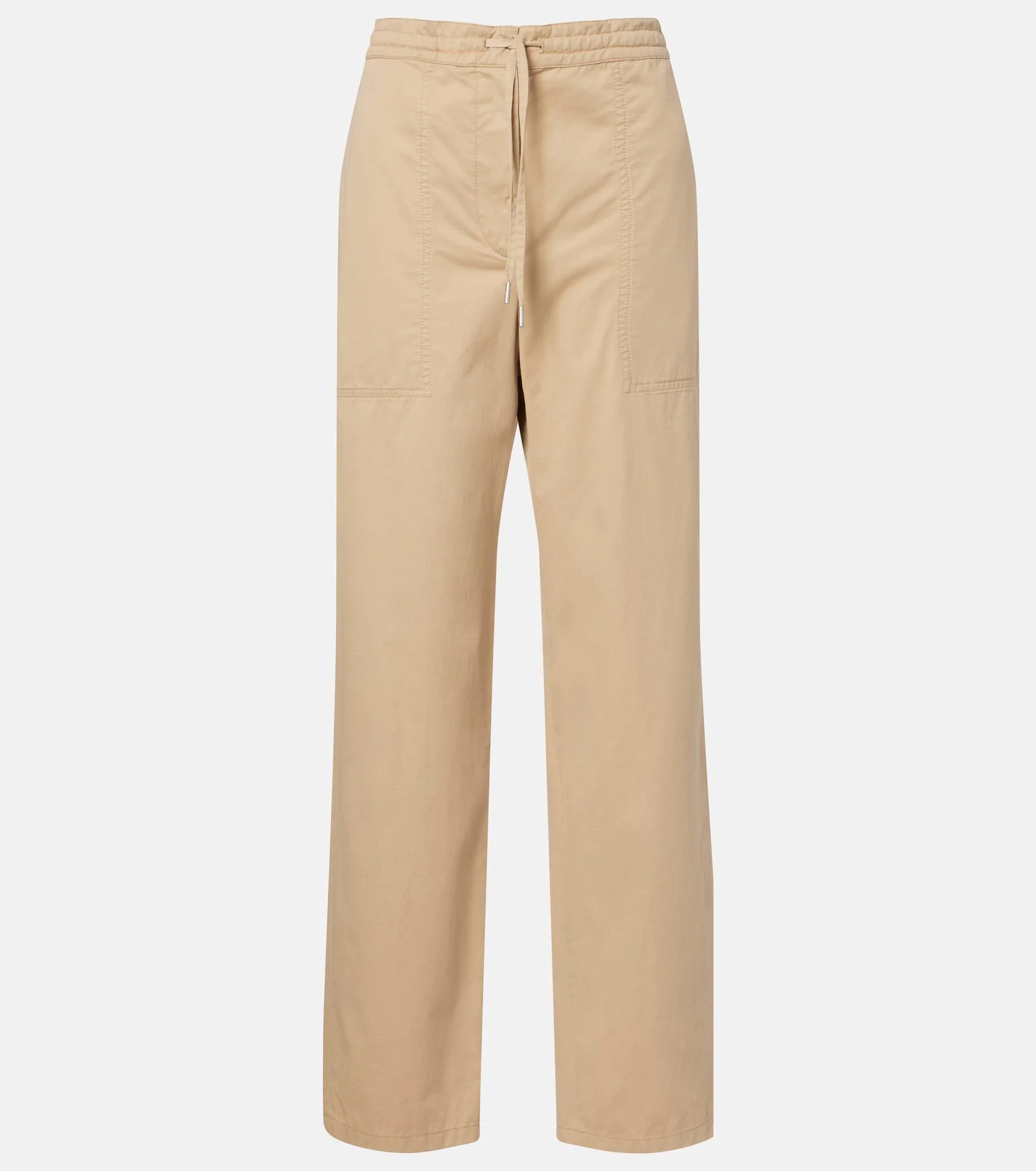 Mende cotton and cashmere wide-leg pants - 1