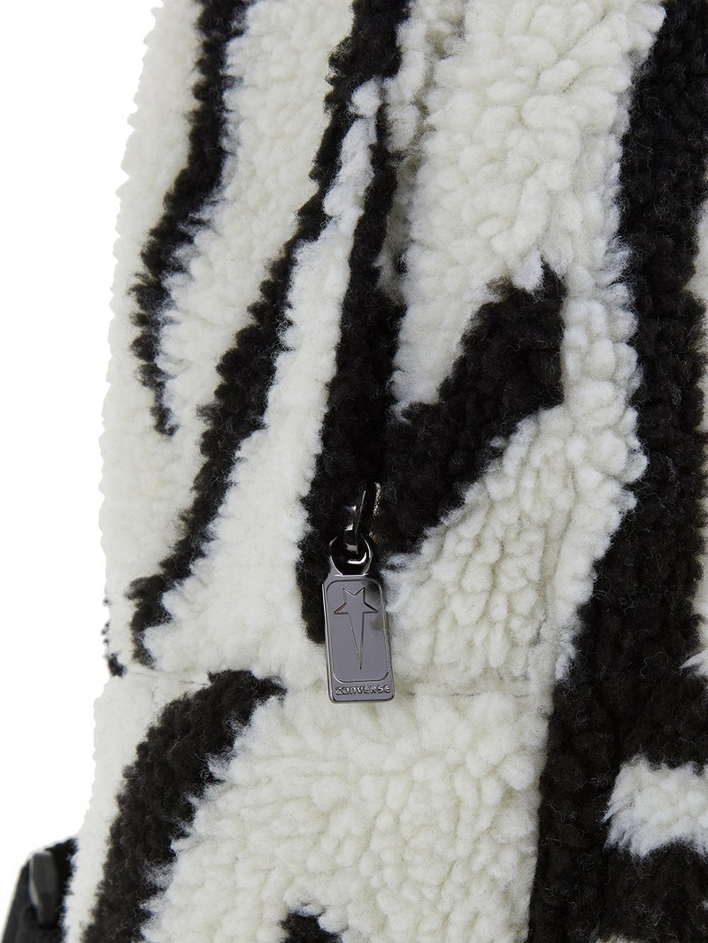 RICK OWENS UNISEX BLACK&WHITE BACKPACKS 4