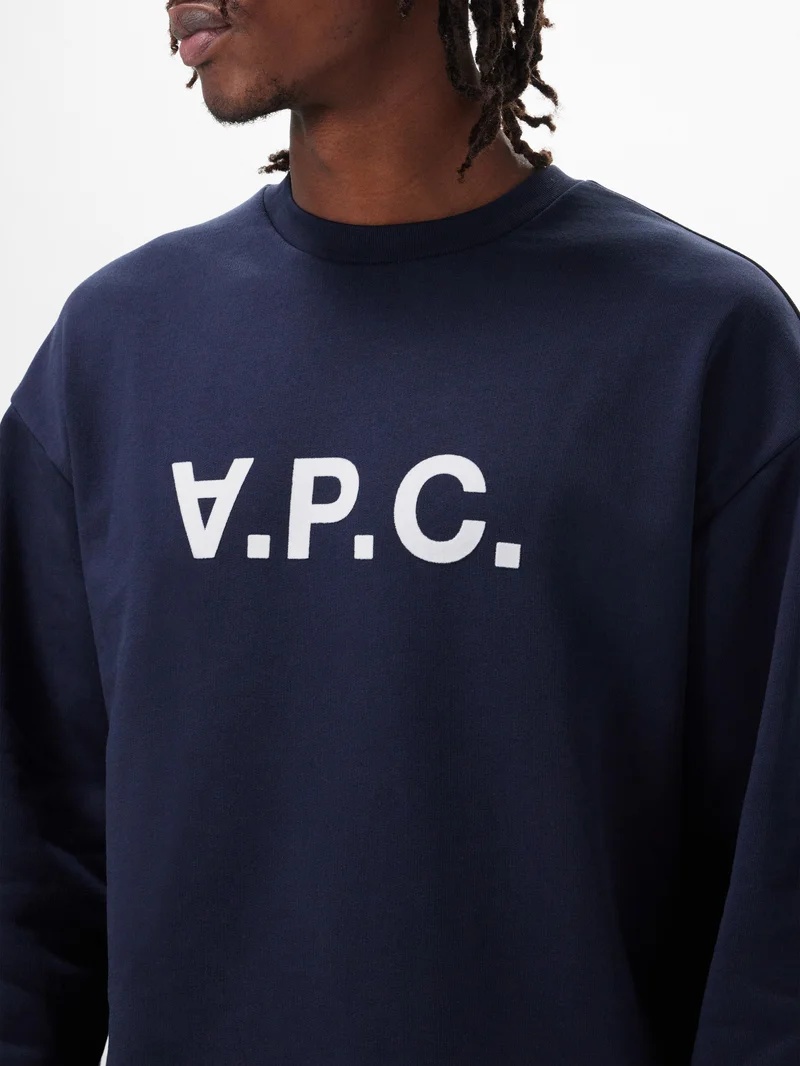 Eliot VPC logo-print cotton-jersey sweatshirt - 3