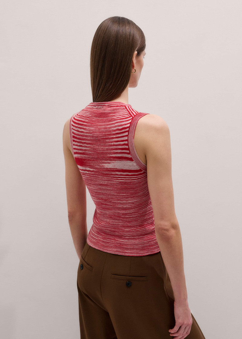 Slim Fit Knit Vest 5