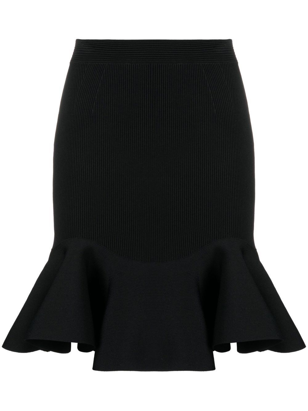 high-waisted midi skirt - 1