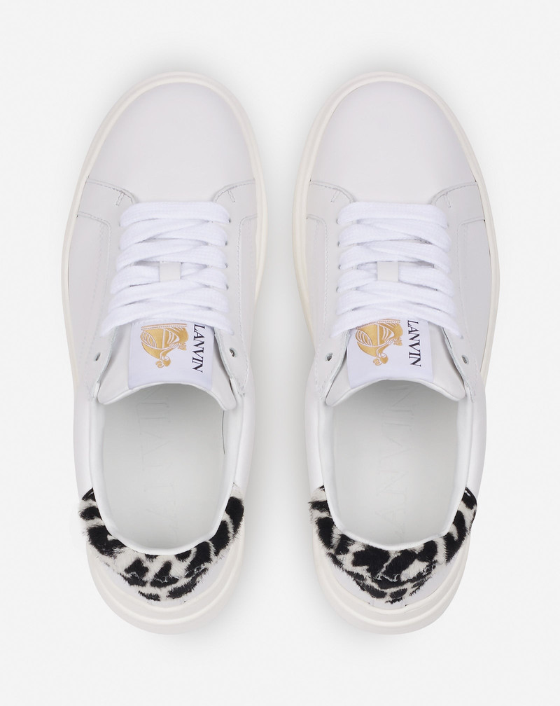 DDB0 LEATHER PLATFORM SNEAKERS 3