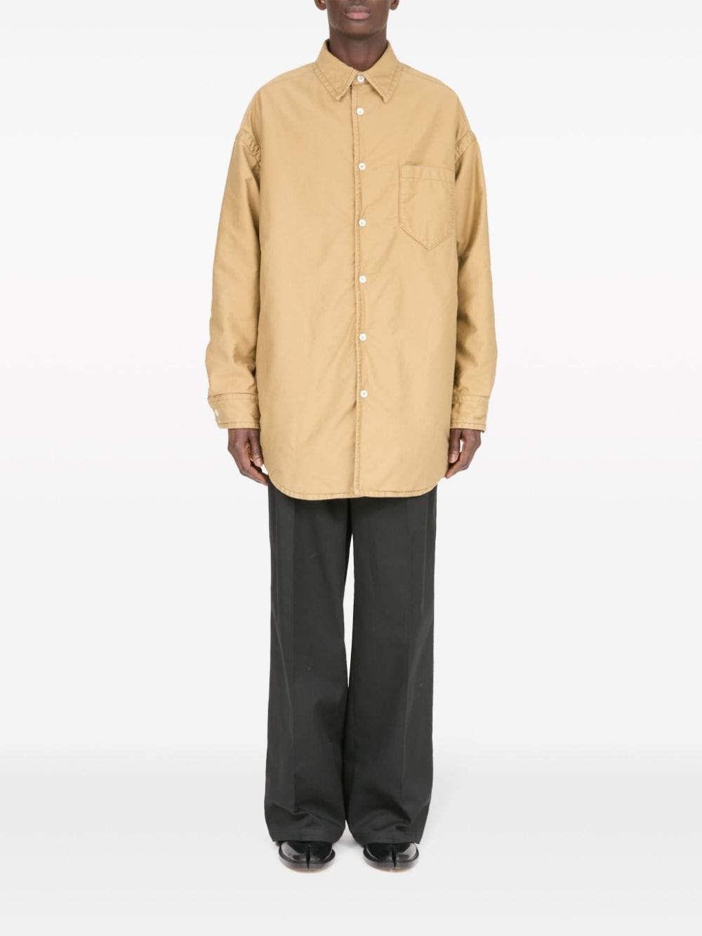 oversized design lightweight shirt - 2