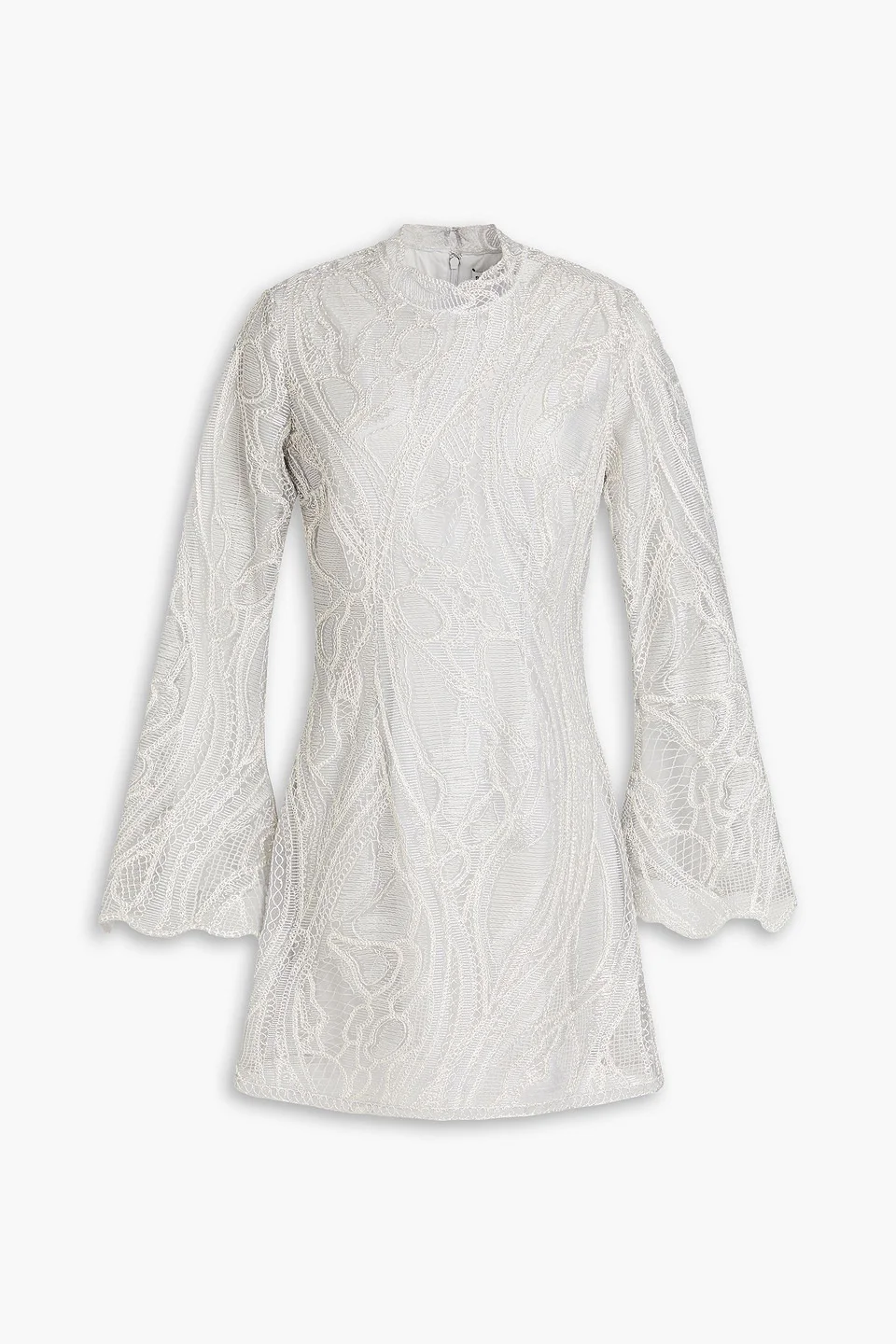 Joy embroidered tulle mini dress - 1