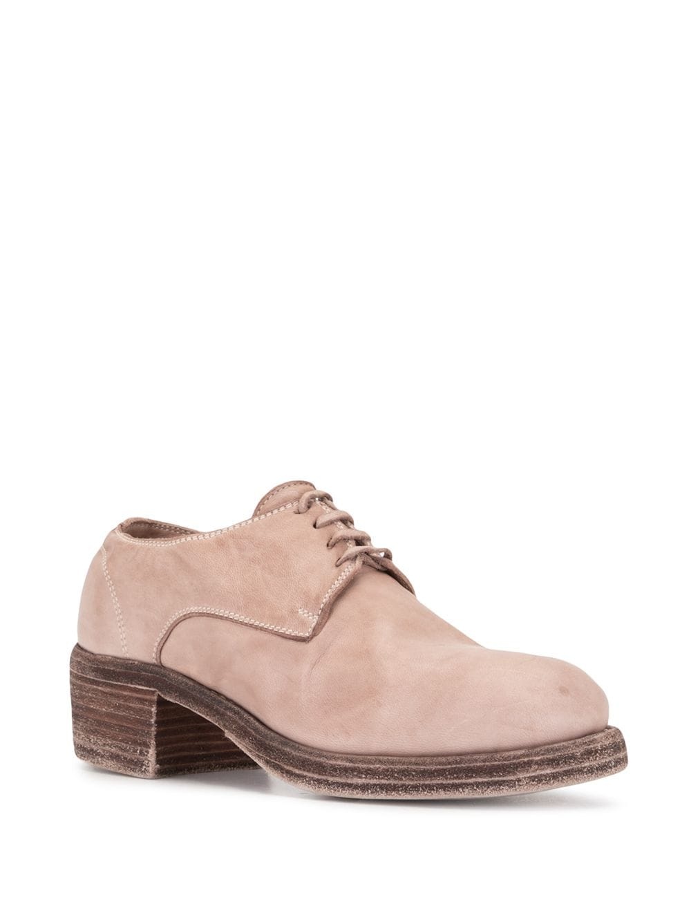 suede lace-up shoes - 2