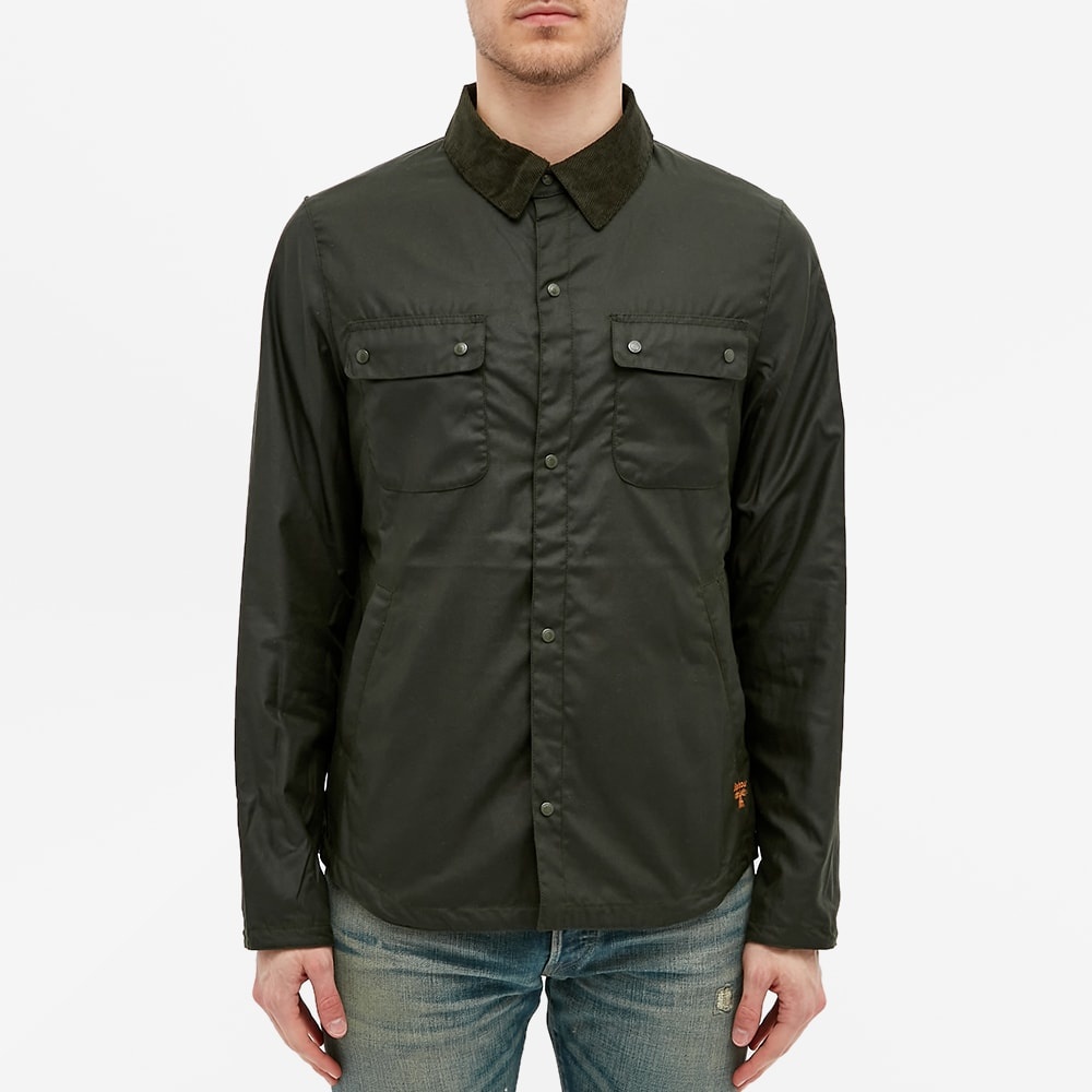 Barbour Beacon Akenside Wax Shirt Jacket - 4