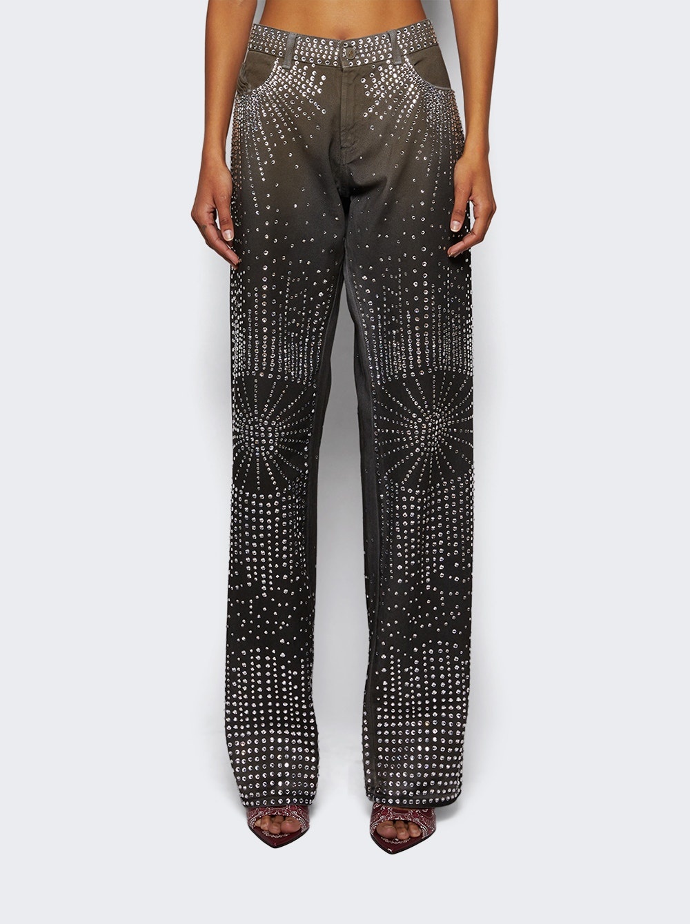 Thermostrass Crystal Jeans Dark Grey - 3