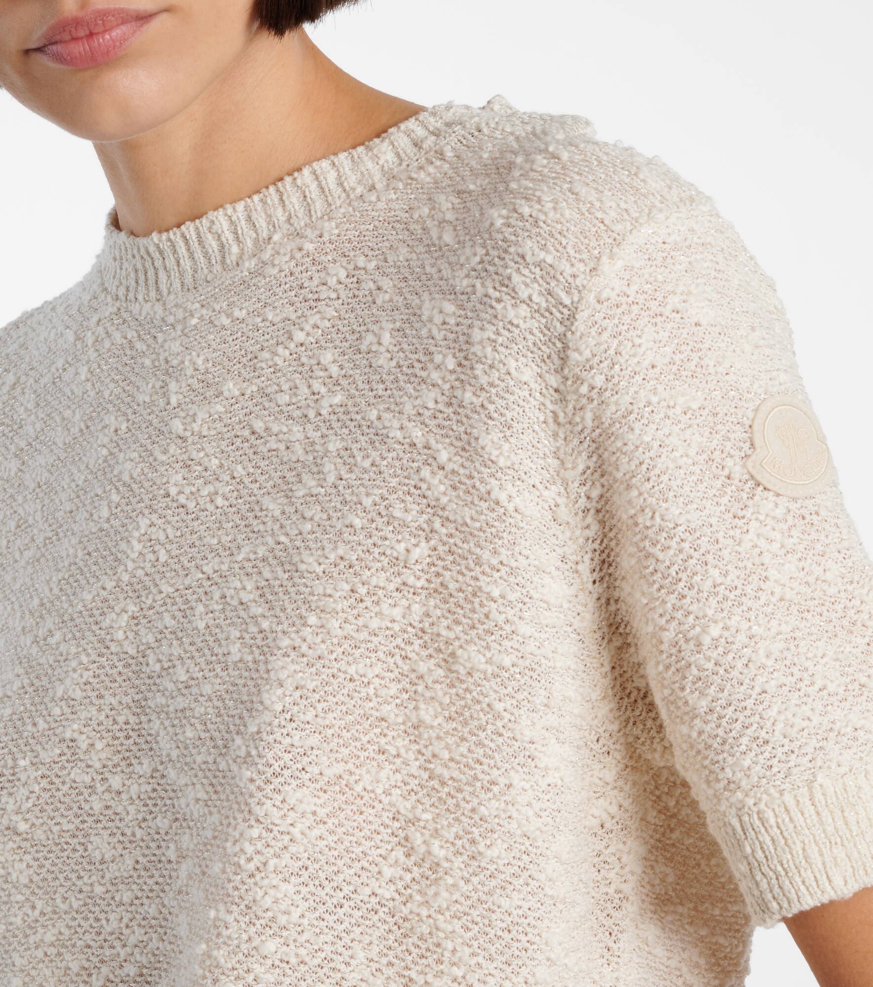 Cotton-blend sweater - 4