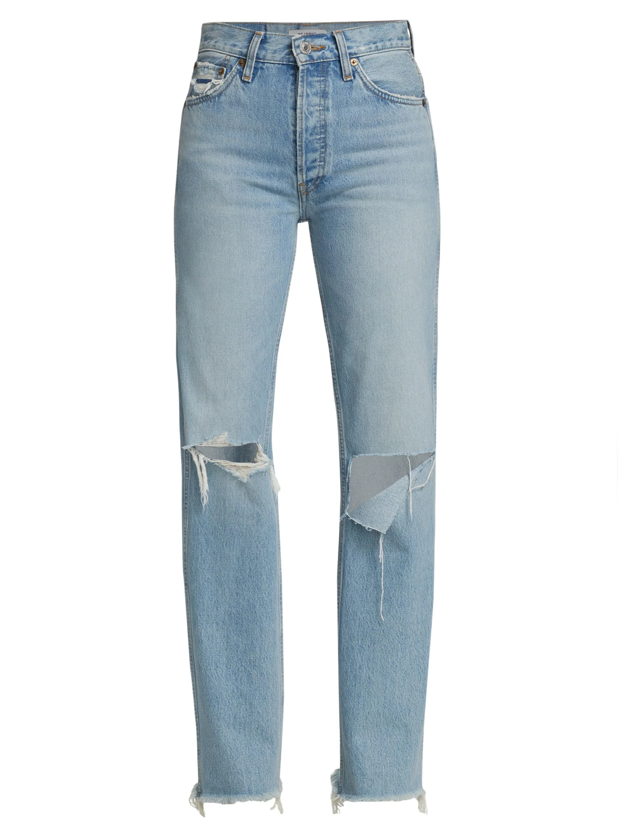 Women's 90s High-Rise Loose Straight Jeans - Breezy Indigo - 1