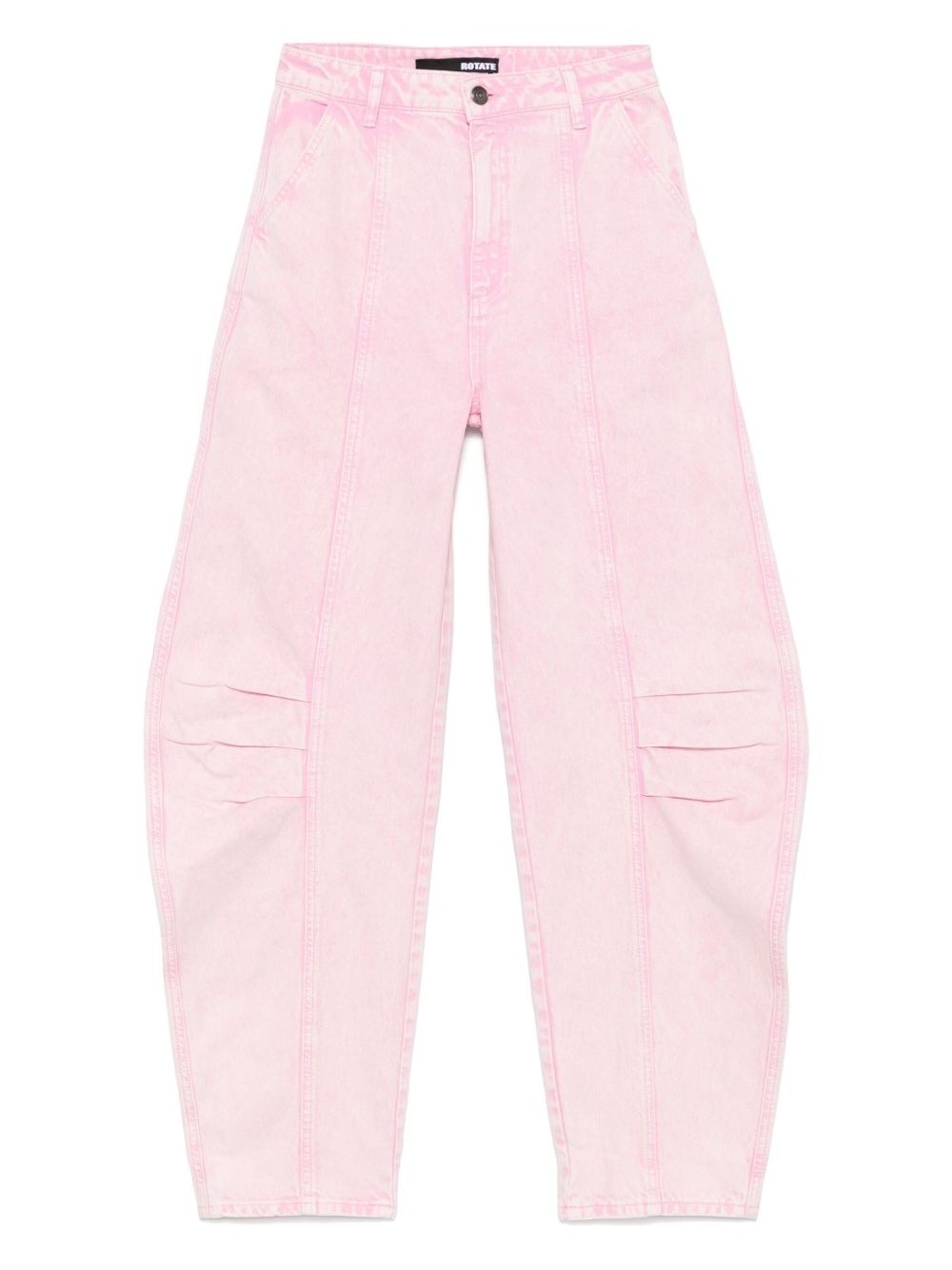organic-cotton cargo jeans - 1