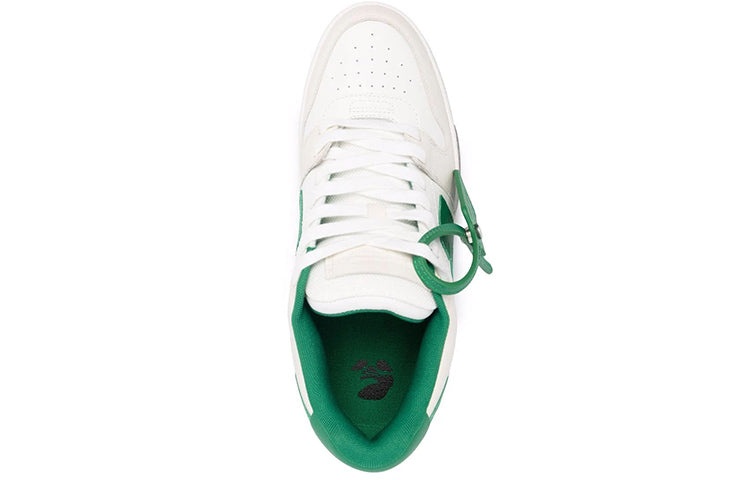 Off-White Out Of Office Low-Top sneaker 'Green White' OMIA189F21LEA0010455 - 4