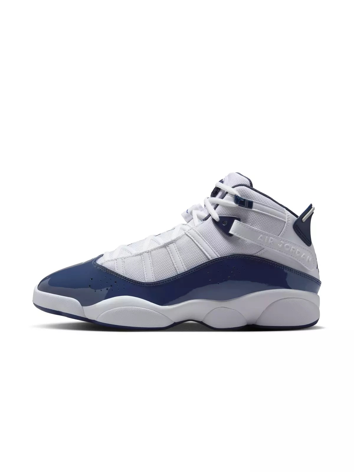6 Rings "White/Midnight Navy/Neutral Grey" Men's Shoe - 3