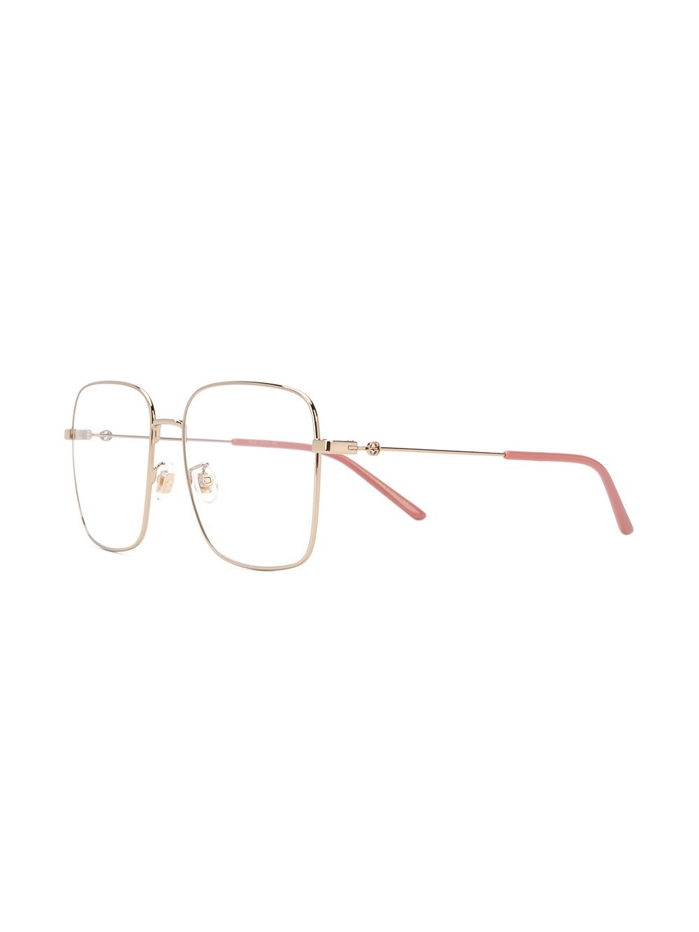 square-frame glasses - 2