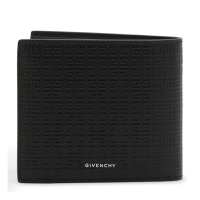 Givenchy black leather bifold wallet outlook