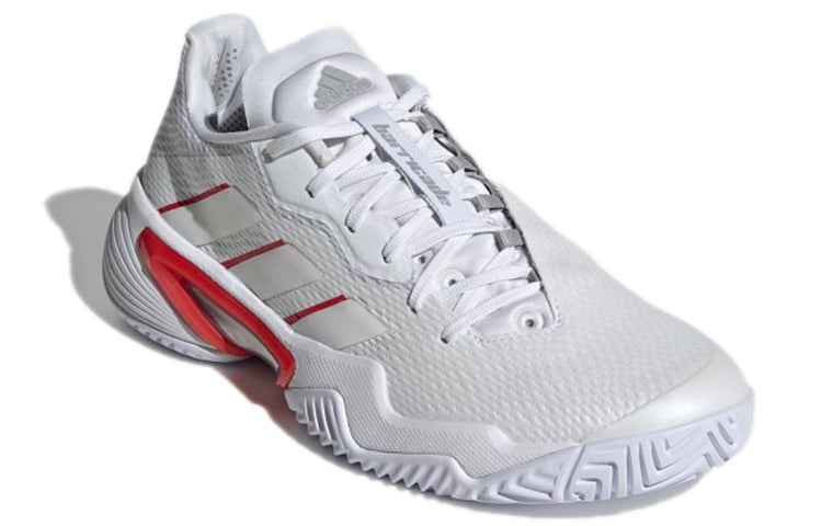 (WMNS) adidas Barricade 'White Silver Metallic Red' GW5034 - 3