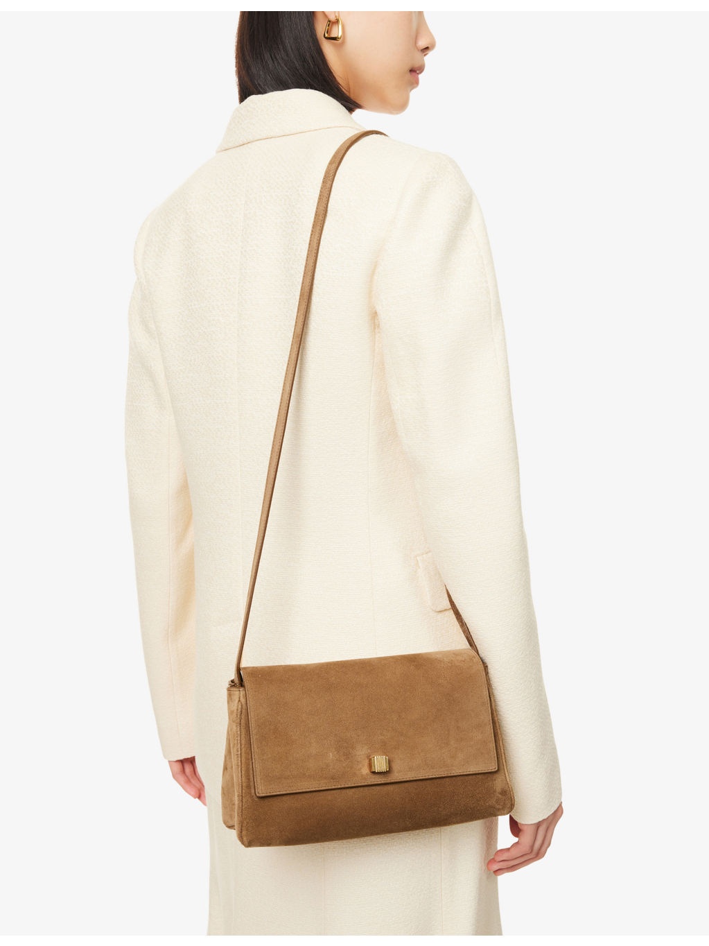 Audrey Suede Crossbody Bag - 2