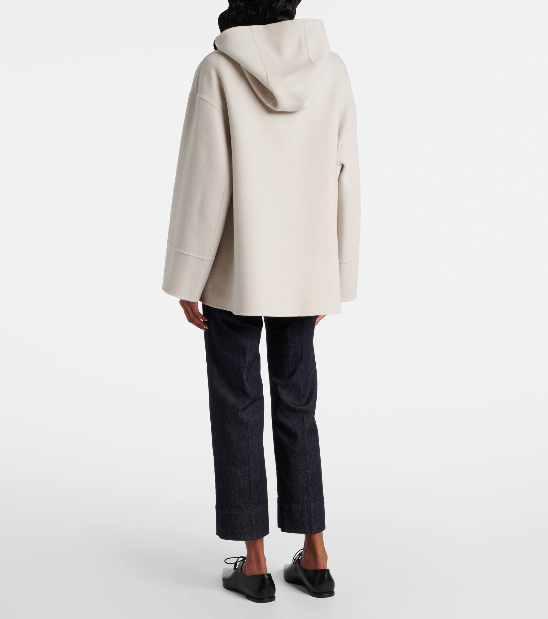 Romino virgin wool zip-up hoodie - 3