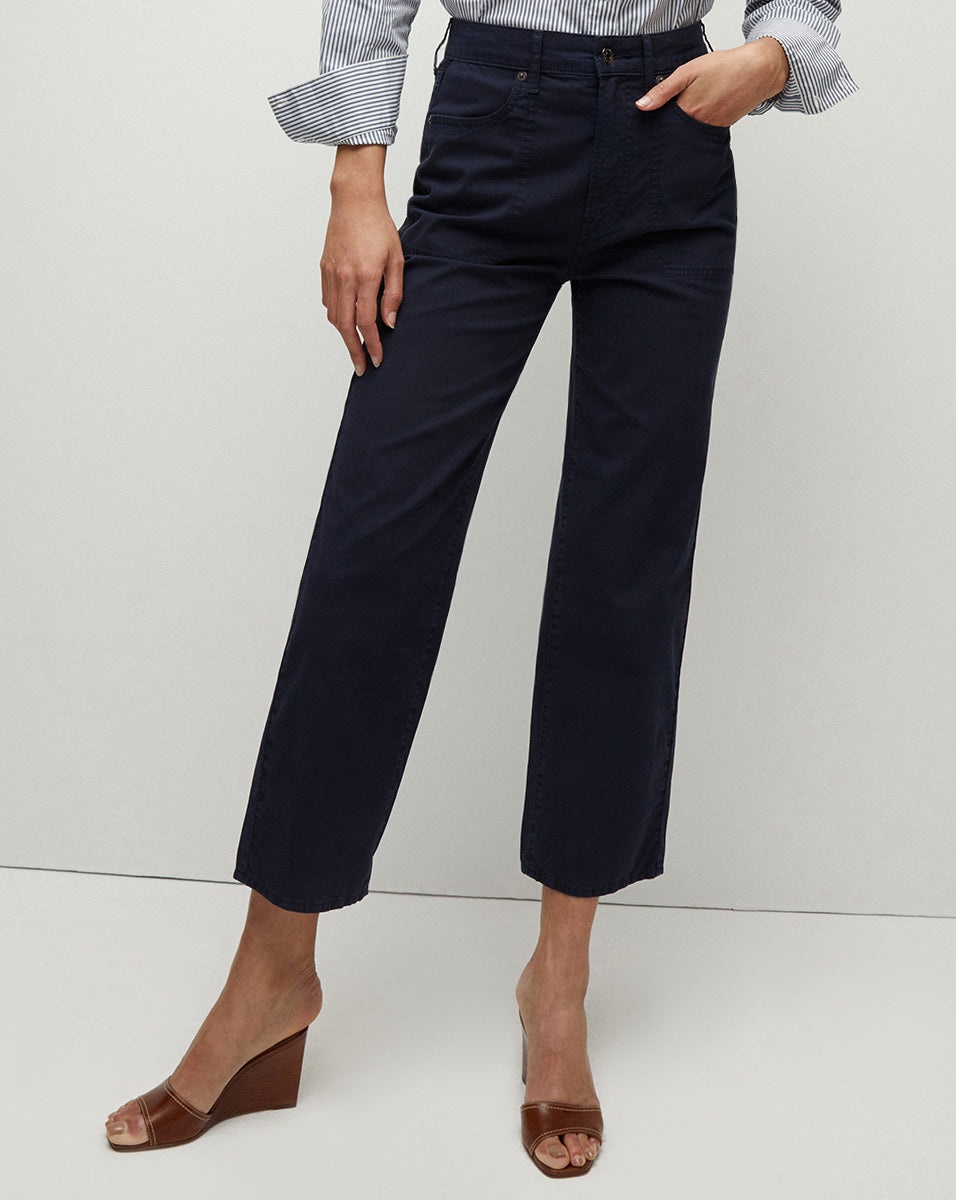 CROSBIE CROPPED WIDE-LEG PANT - 4