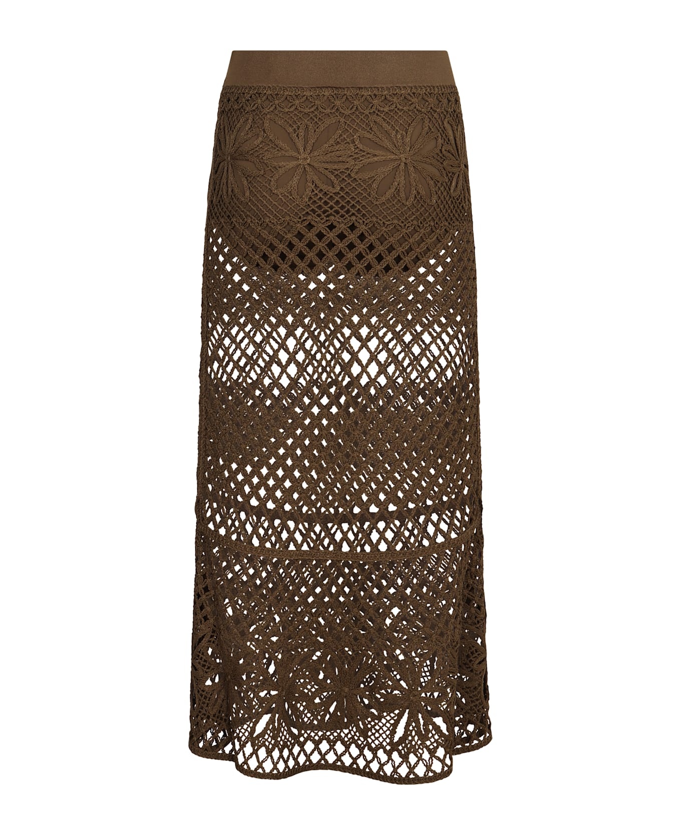 Crispo Crochet Knit Skirt - 4