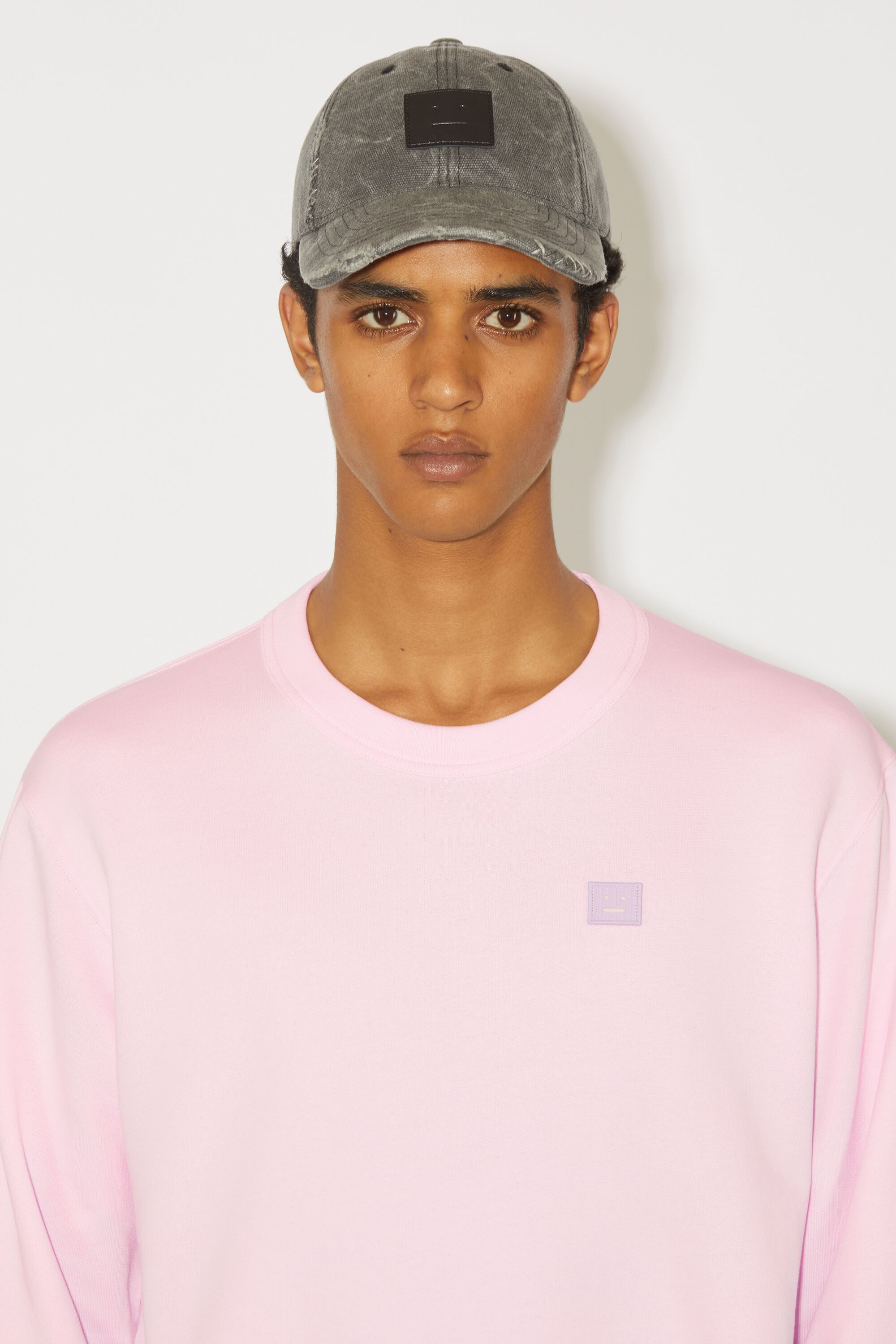 Crew neck sweater - Regular fit - Light pink - 4