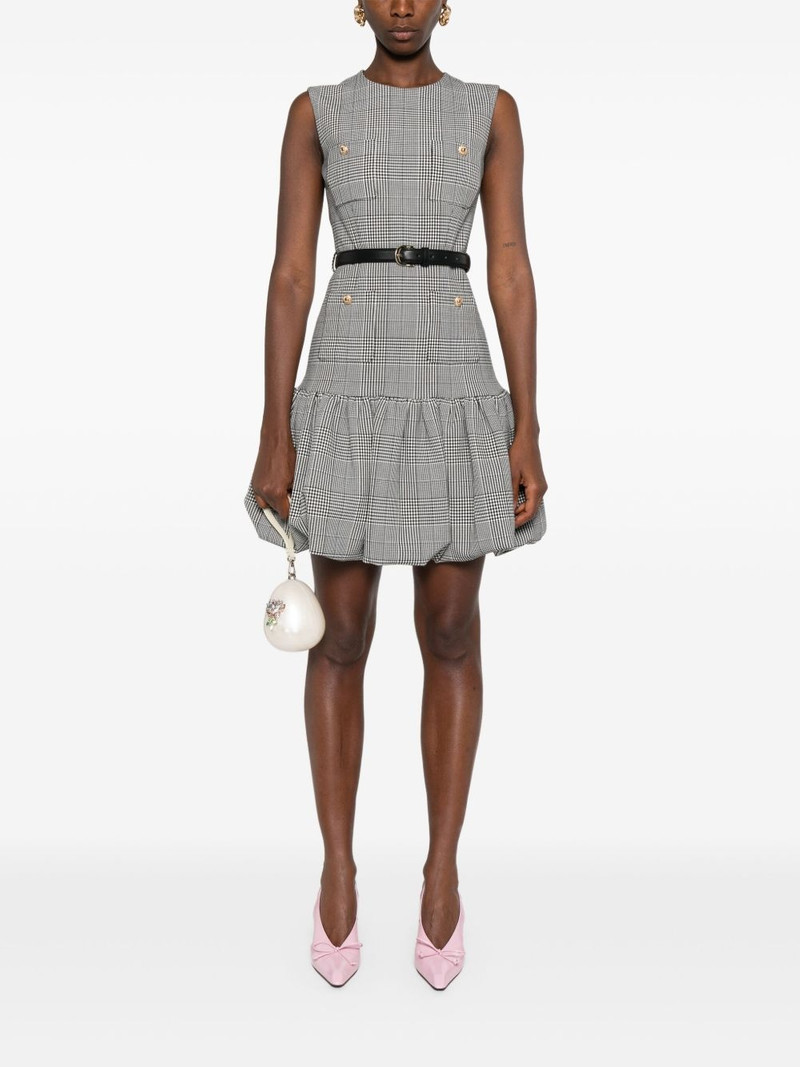 self-portrait checked dress outlook