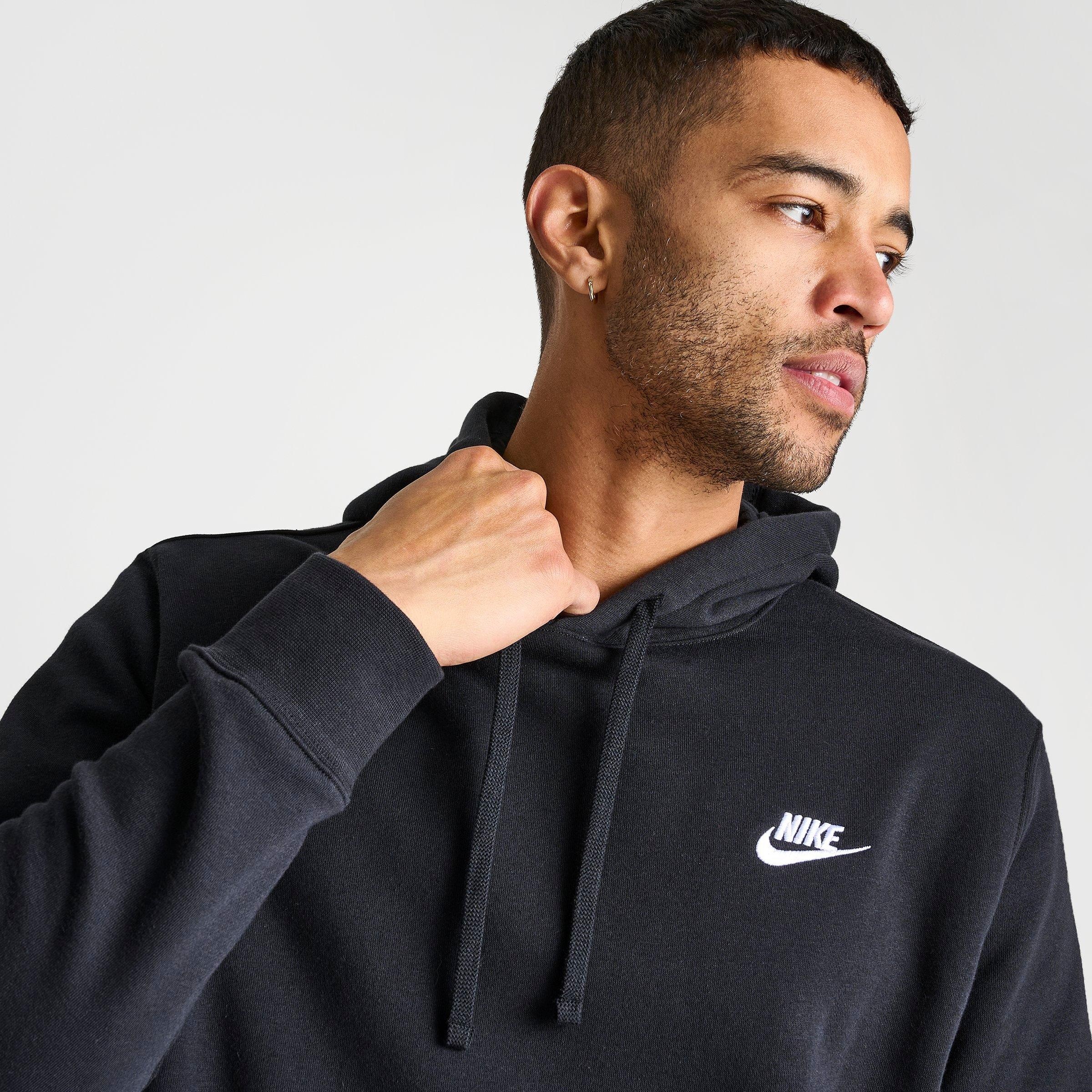 NIKE SPORTSWEAR CLUB FLEECE EMBROIDERED HOODIE - 5