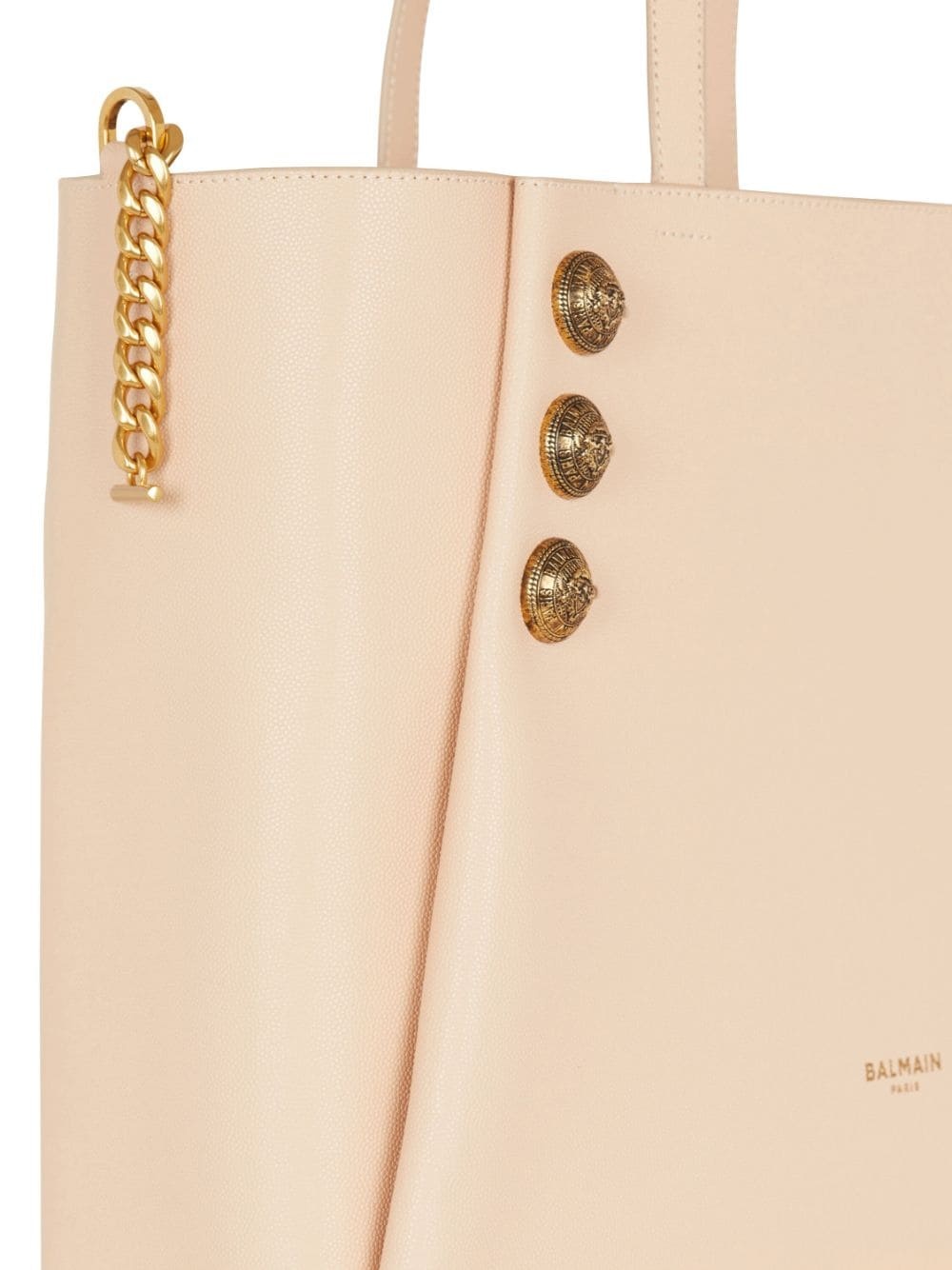 EmblÃ¨me leather tote bag - 5