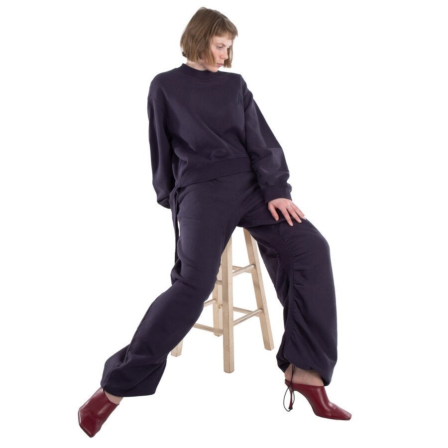 The Attico Baia Long Cotton Sweat Pants - 6