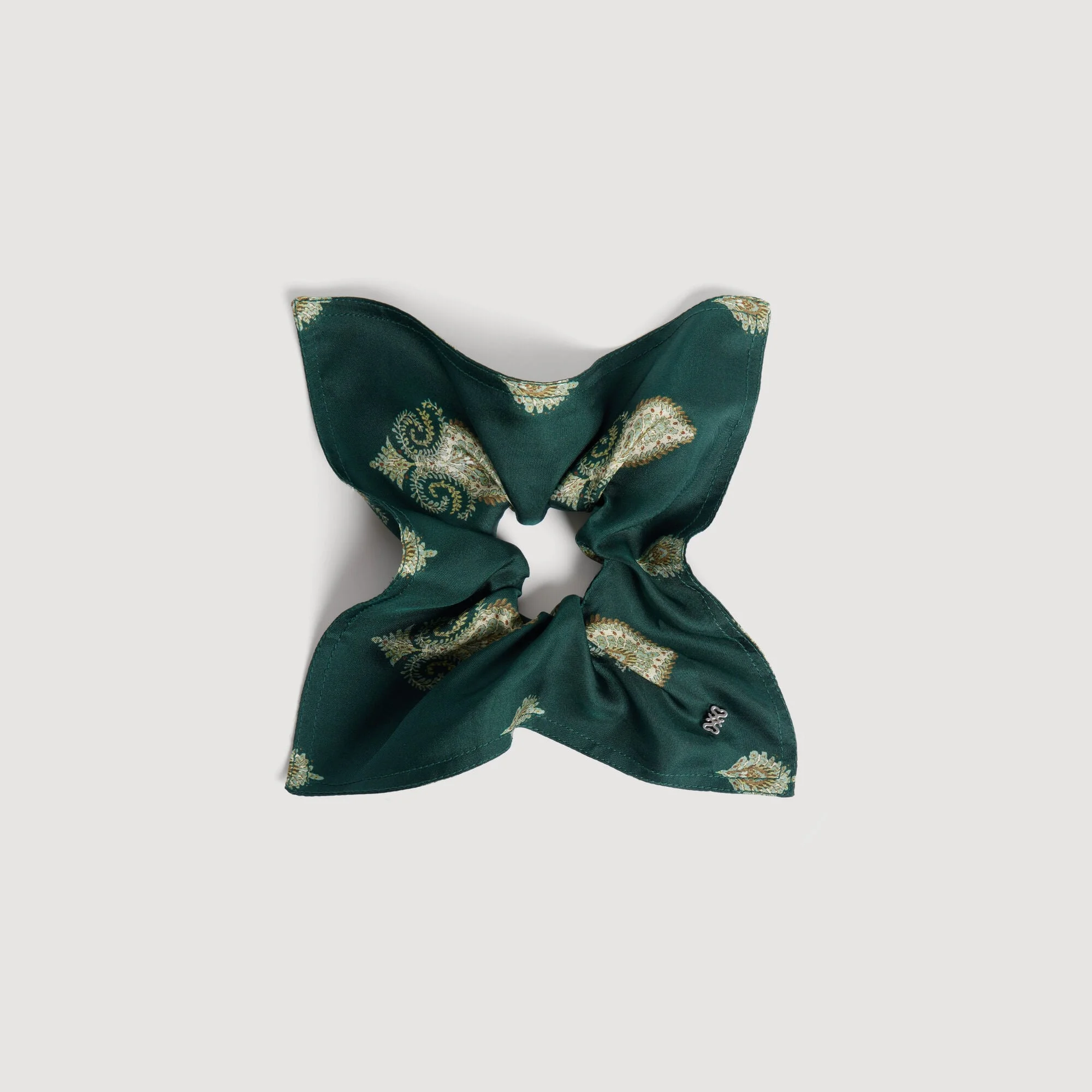 PAISLEY PRINT SCRUNCHIE - 1