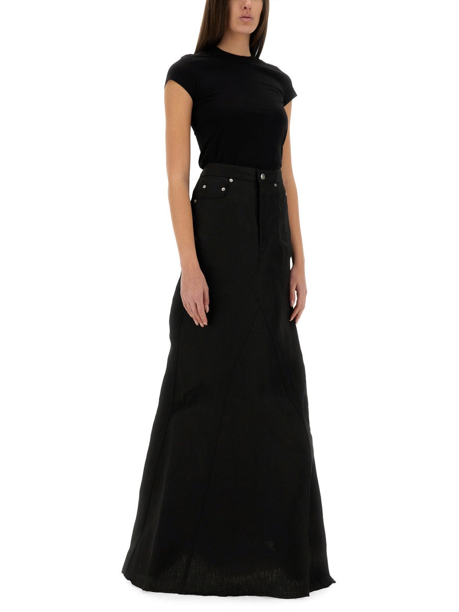 Rick Owens Women Cropped T-Shirt - 2