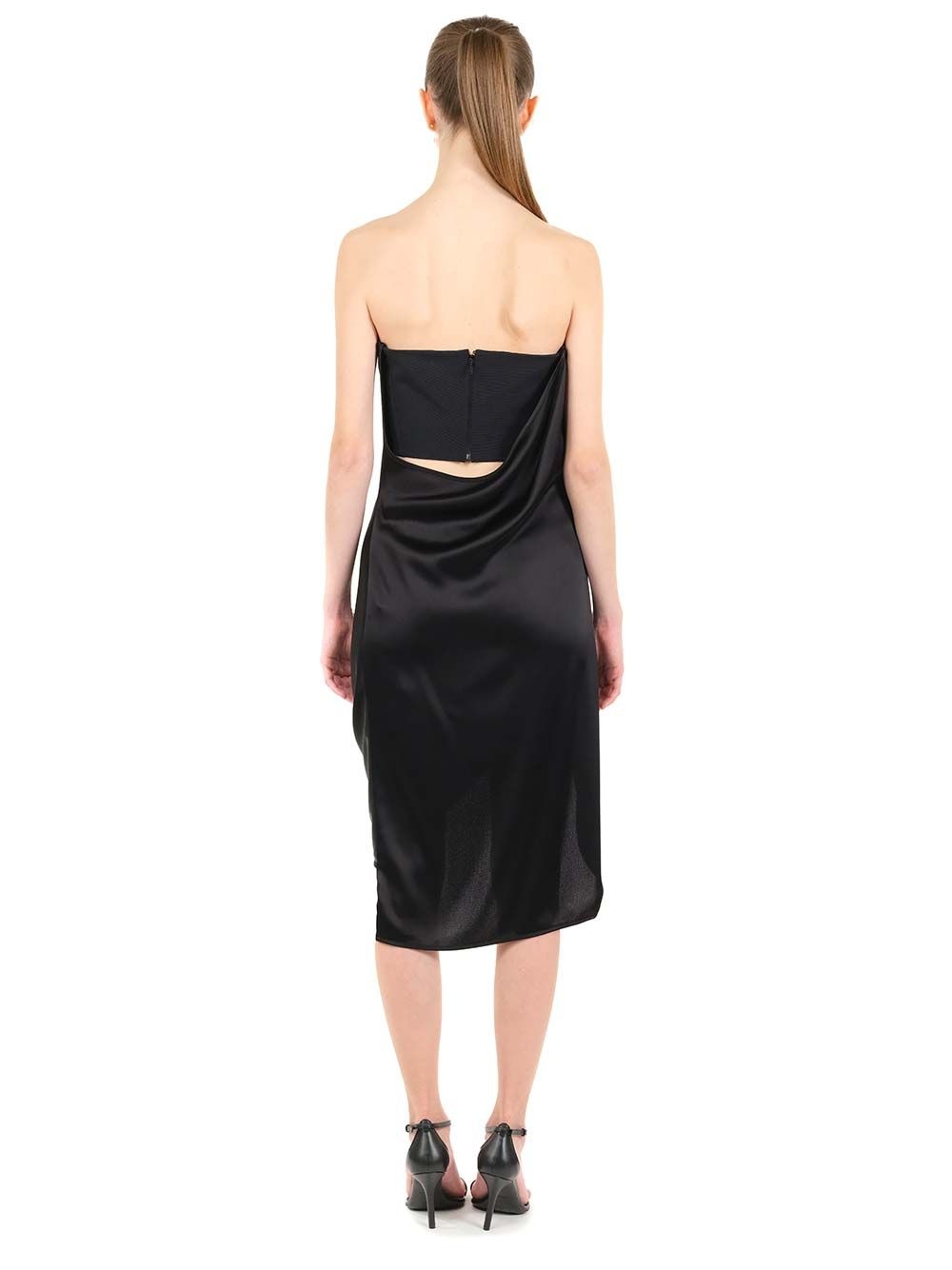 Bustier Dress Dresses Black - 4