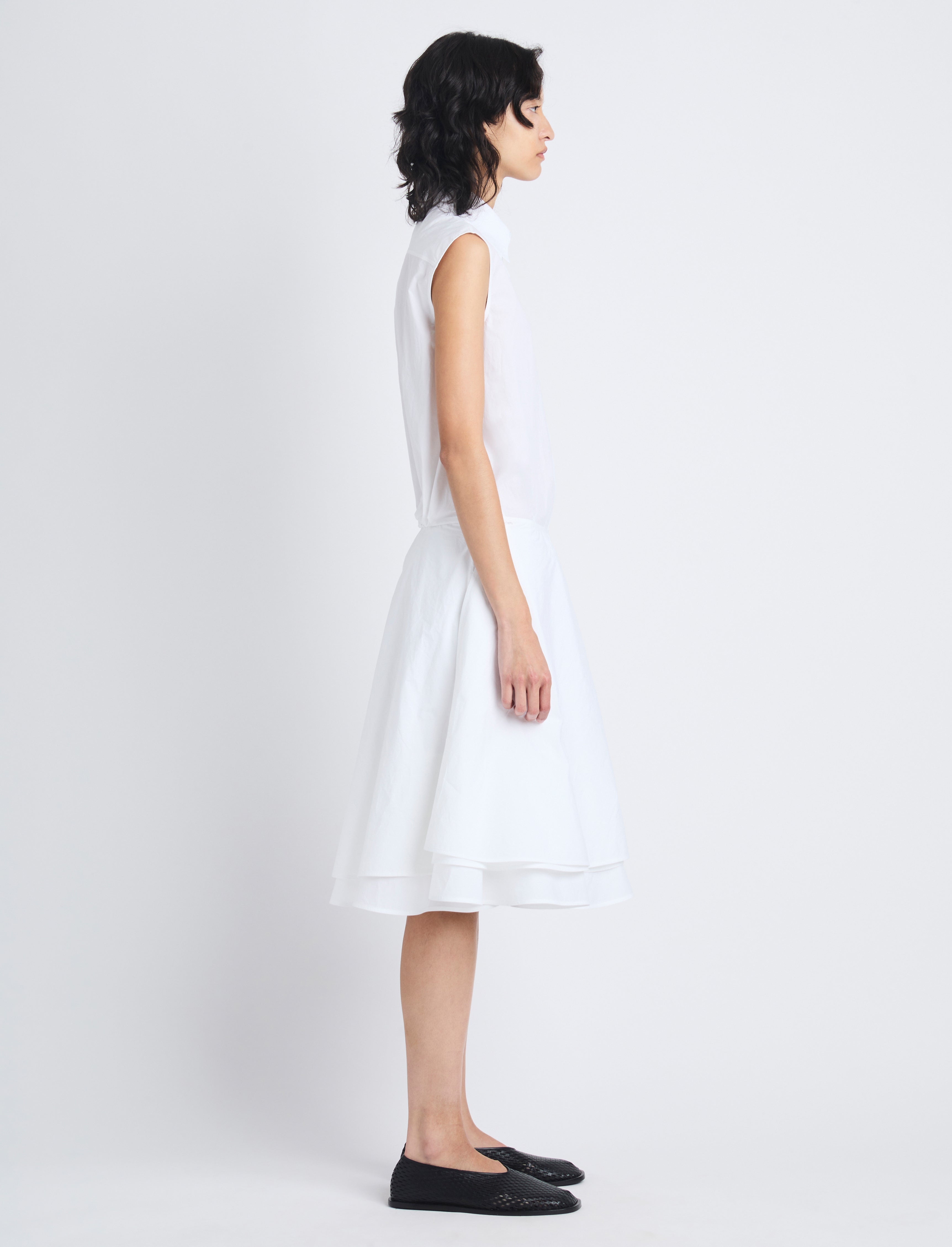 Cindy Dress in Washed Cotton Poplin - 3