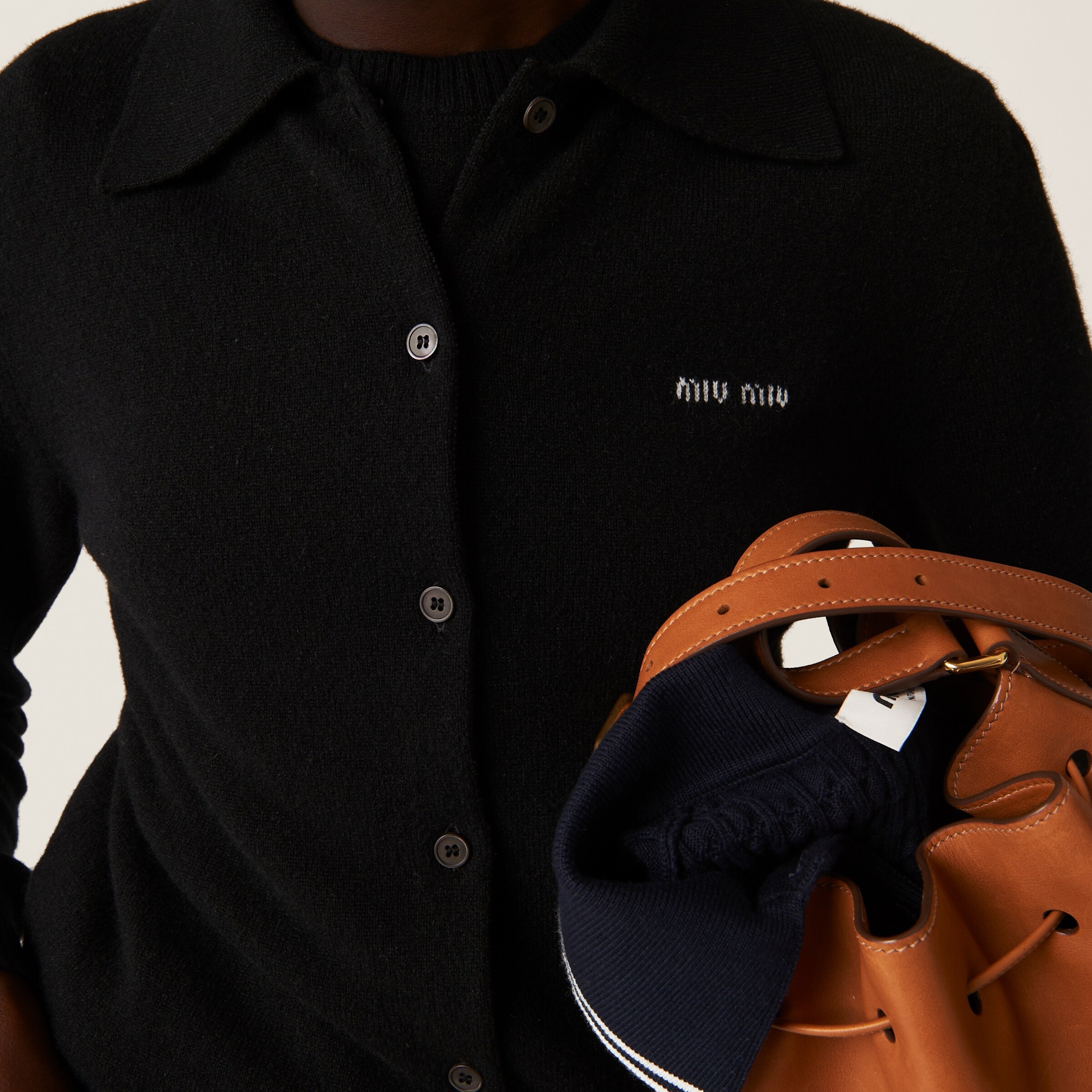 Cashmere knit cardigan - 4