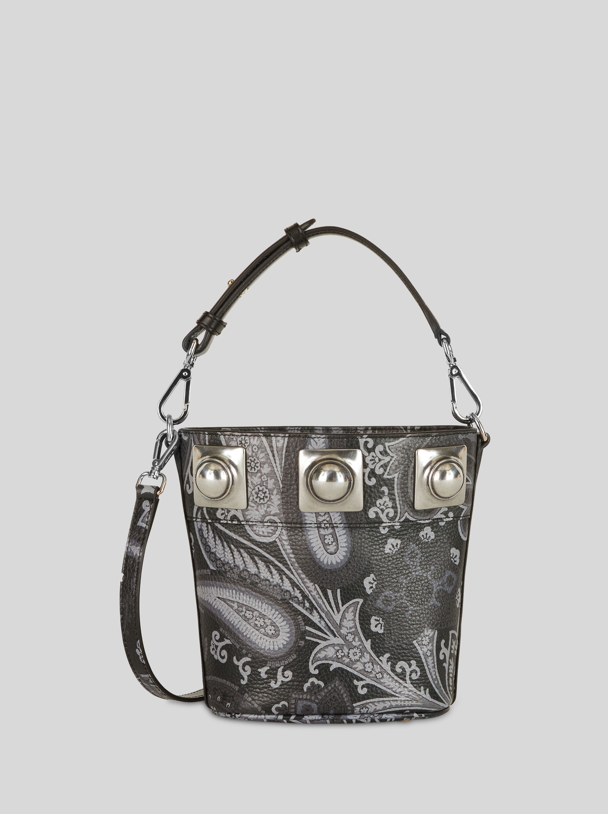 CROWN ME PAISLEY BUCKET BAG - 1