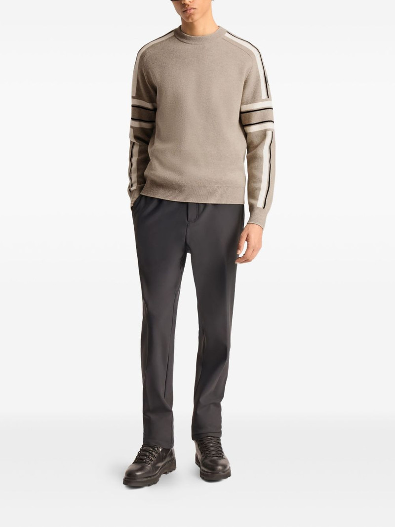 Fusalp jacquard-striped sweater outlook