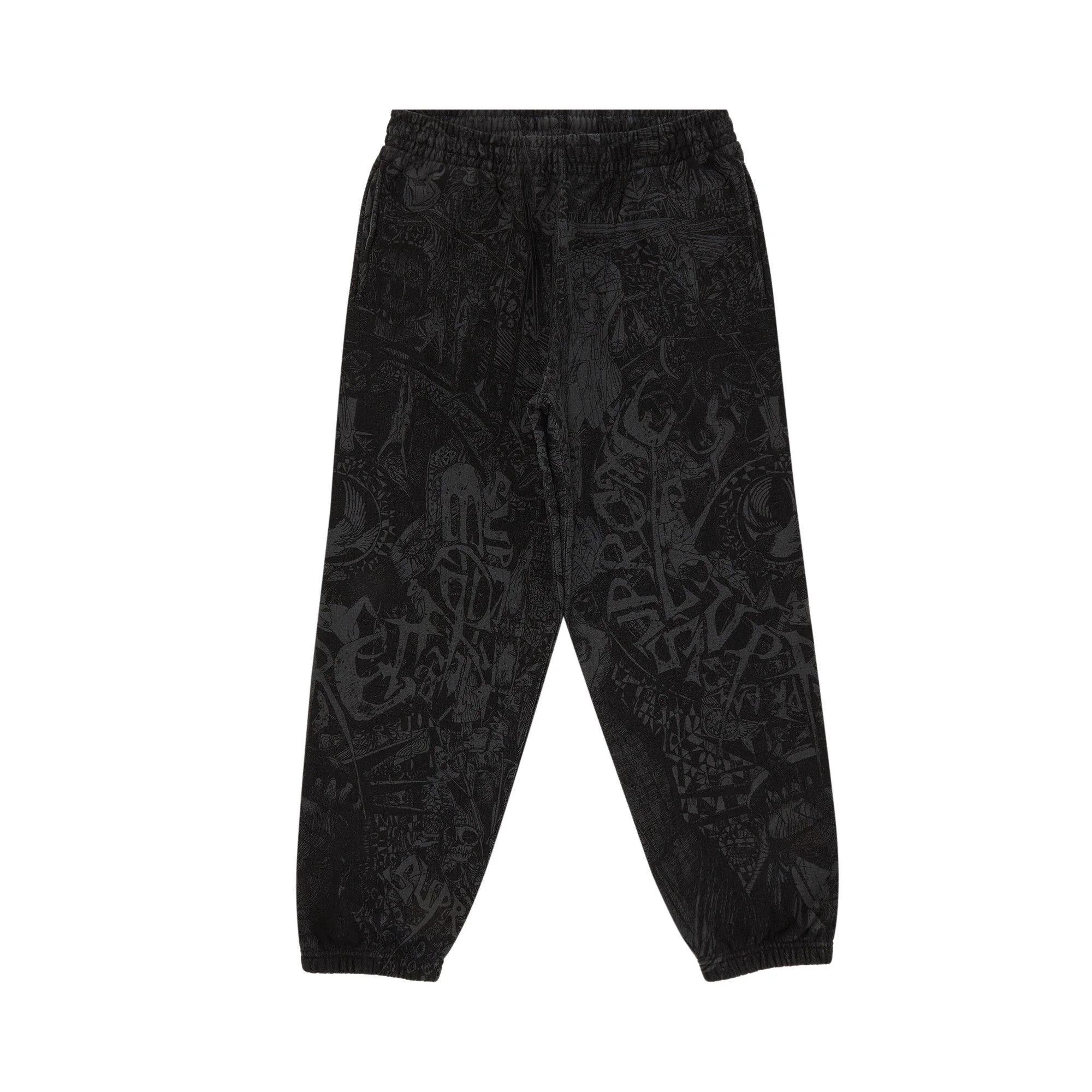Supreme Liberty Sweatpant 'Washed Black' - 1
