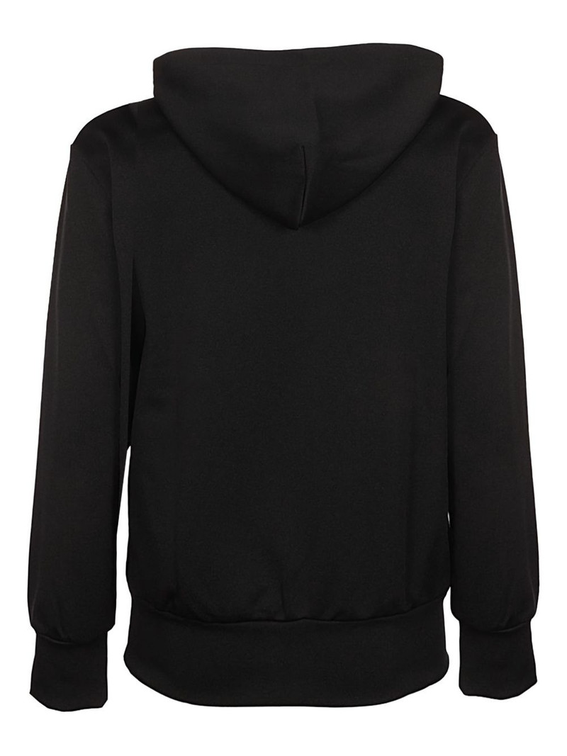 Comme des Garçons PLAY zip logo patch sweatshirt outlook