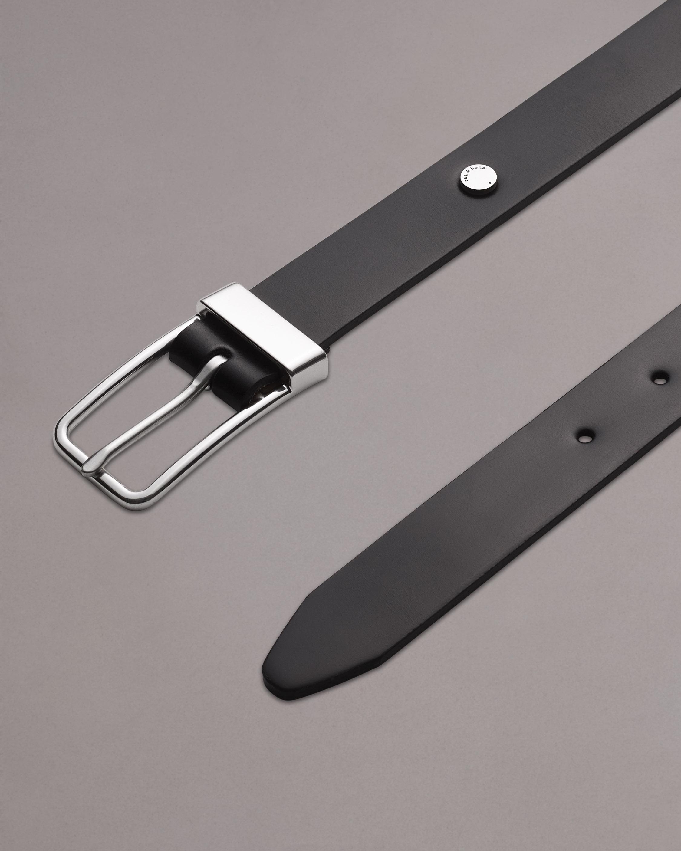 Corey Slim Leather Belt - 3