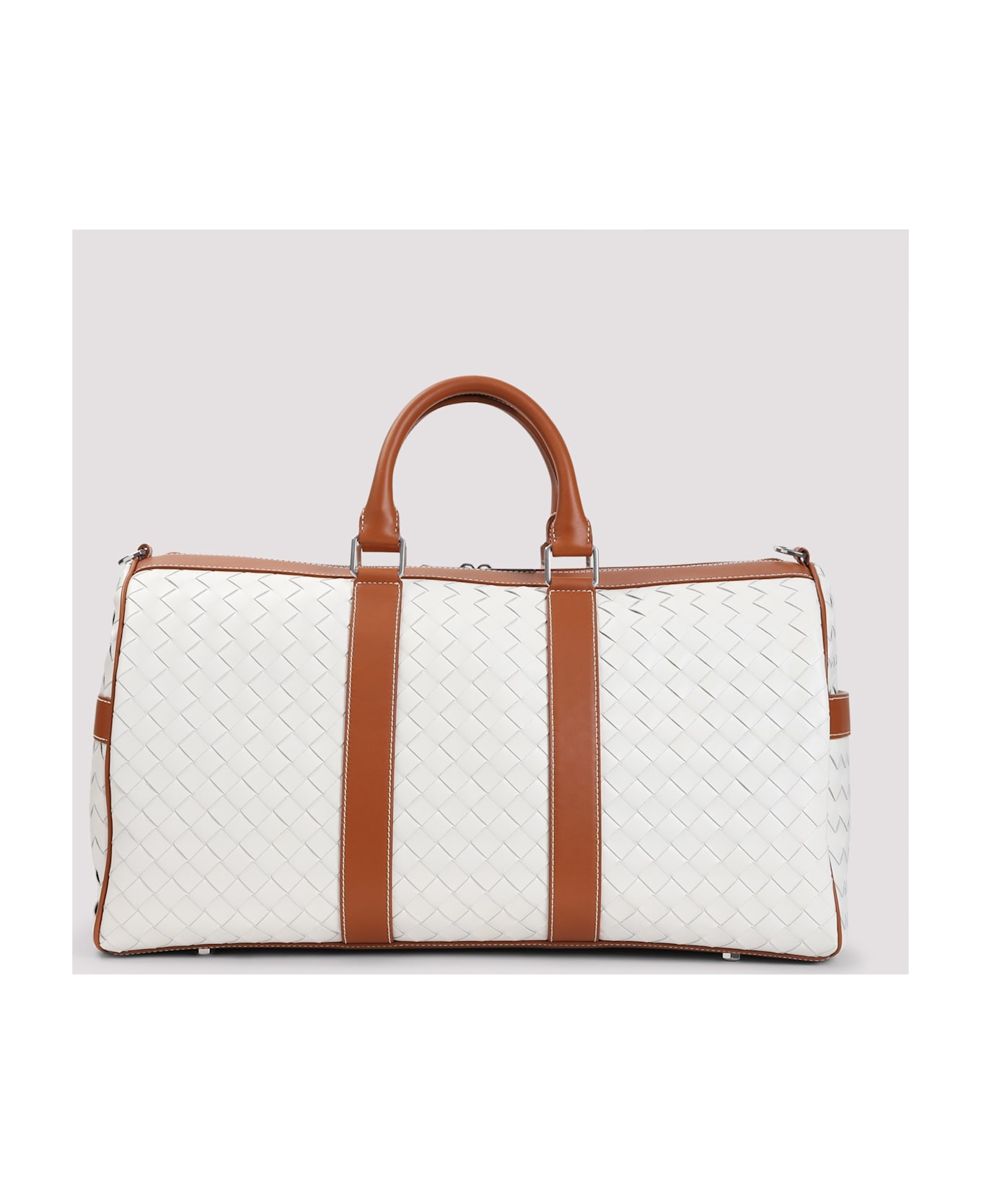 Medium Classic Intrecciato Duffle Bag - 4