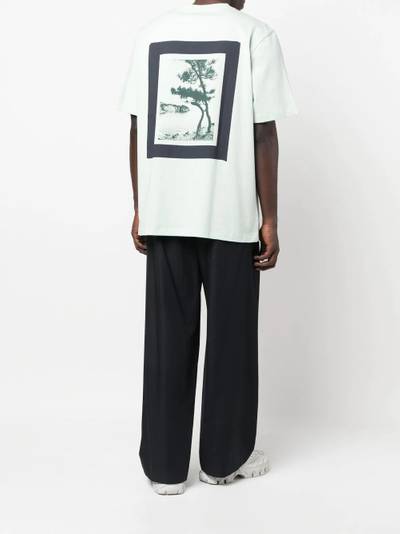 OAMC graphic-print cotton T-shirt outlook