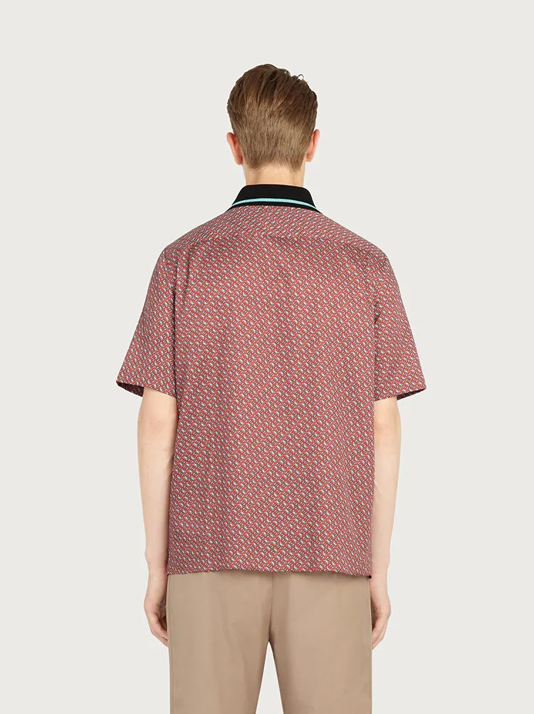 SHORT SLEEVED SPORTY SHIRT - 4
