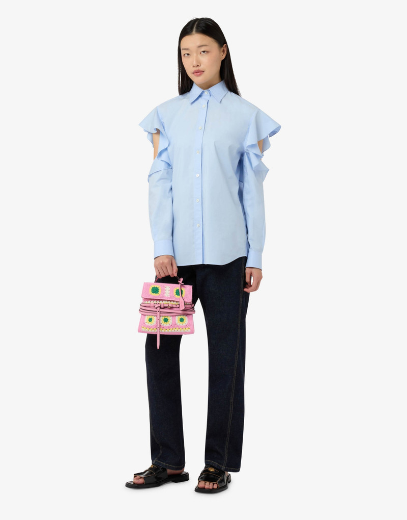 MOSCHINO TIE ME SMALL HANDBAG 4
