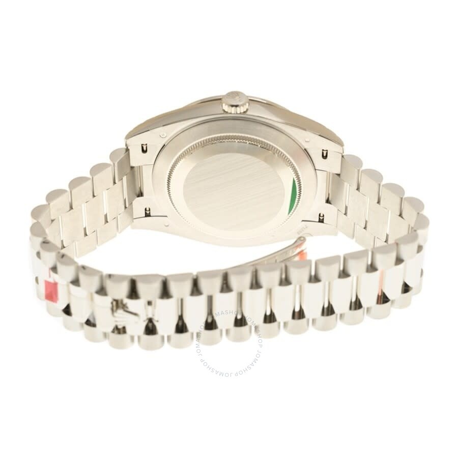 Rolex Day-Date Automatic Chronometer Diamond Green Dial Men's Watch 228396TBR-0032 - 5