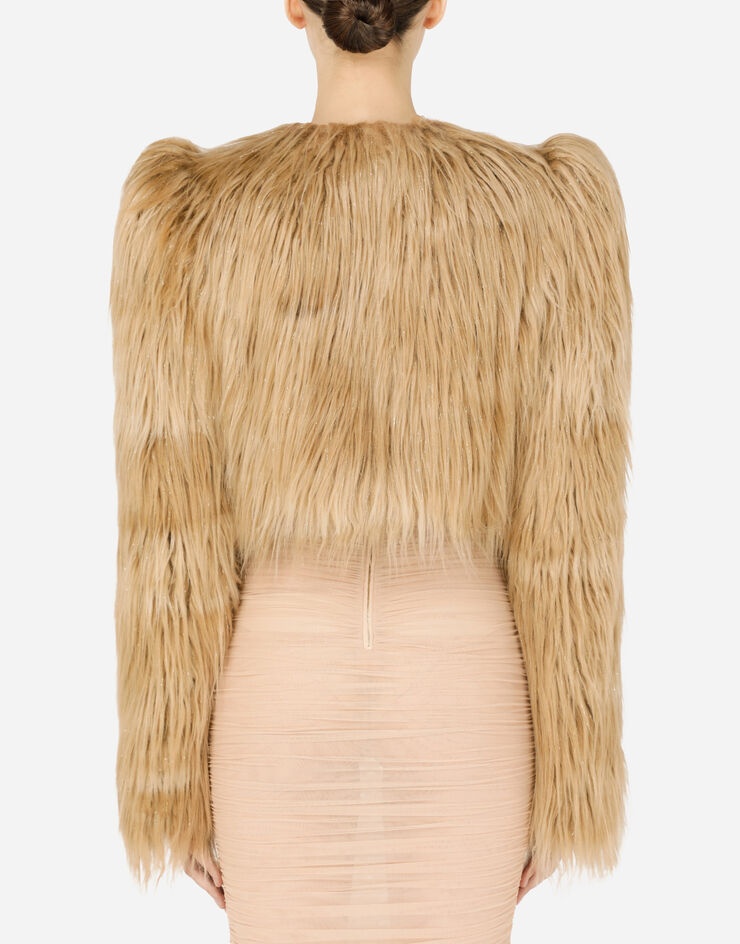Faux fur jacket - 3