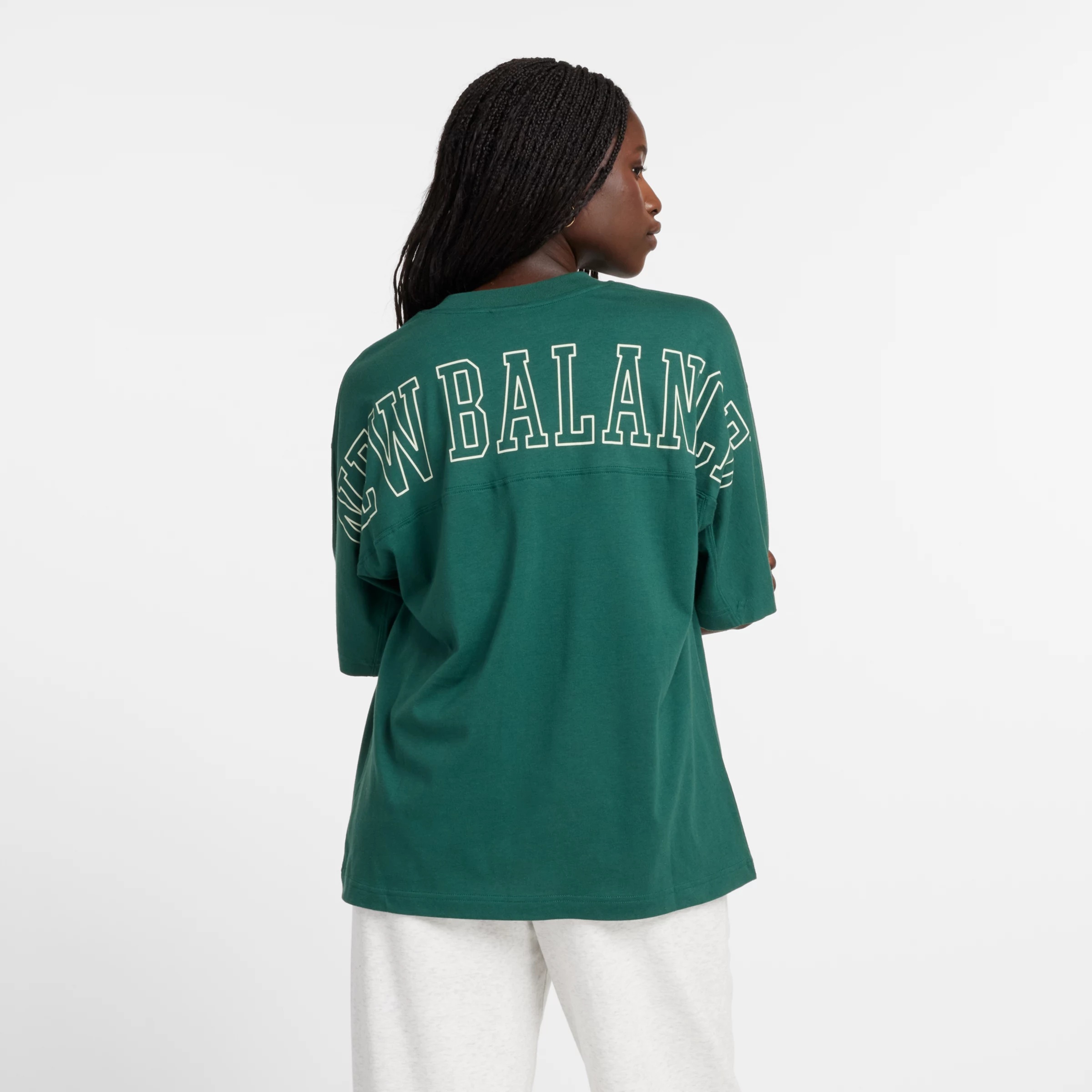 Graphic Oversized Jersey T-Shirt - 2